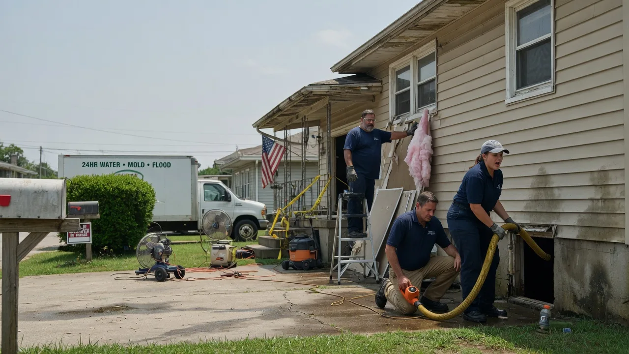 Water Damage Repair in Prompton, PA near me
